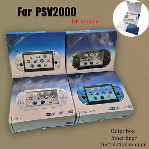 1PC Replacement Packing Box Carton For PSV 2000 game console HK version protect box For Psvita 2000 