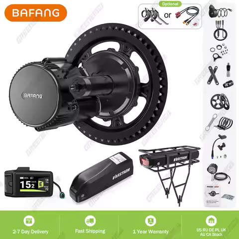 Bafang BBS02B 36V 500W Mid Drive Motor Bike Electric Bicycle Conversion Kits 8fun M315 Fit for BB Si