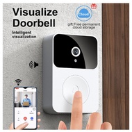 Wireless Doorbell WiFi Outdoor HD Security Camera Doorbell Night Vision Video Voice Call