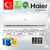 Haier Inverter R32 1.0HP/1.5HP/2.0HP/2.5HP HSU-10VTH21/13VTH21/19VTH21/25VTH21 Air Conditioner