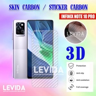 INFINIX NOTE 10 PRO SKIN CARBON PELINDUNG BELAKANG ANTIGORES BELAKANG GARSKIN INFINIX NOTE 10 PRO