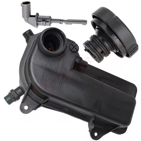 Coolant Expansion Tank With Cap & Level Sensor For BMW X5 E53 4.4i 4.6is M62 17107514964 17117639022