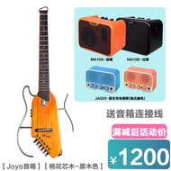 Donner Hush1 Guitar เล็กน้ำหนักเบาแบบไร้เสียงสำหรับการเดินทาง สายไฟฟ้า อุปกรณ์ดนตรี สไตล์ลำลอง ชุดสา
