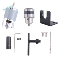 775 Motor 10000Rpm DC 12V Lathe 775 Motor with Mini Hand Drill Chuck and Milling Machine Mounting Br