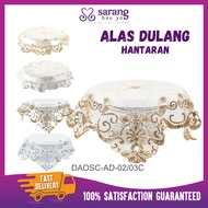 Alas Dulang Hantaran Manik Organza Kain Dulang Hantaran Kain Dulang Bekas Cincin Kain Satin Organza
