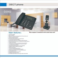 D2002 Cordless Phone Child-Mother Phone Business Office Home Handheld Phone Digital Cordless Phone L