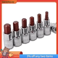 [In Stock]1/4 Inch Drive Metric Hex Key Hex Socket Bit Hexagon H2 H3 H4 H5 H6 H7 H8 H10