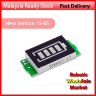 1/2/3/4/5/6/7/8S Lithium Battery Capacity Indicator Module Blue Green Display Electric Vehicle Batte