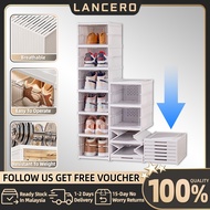 Foldable Shoe box 1-6 Layers  Free Installation arrow Shoe Rack Plastic Simple Shoe Rack Organizer A