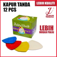 10+2 pcs Kapur Dolphin, Kapur Tukang Jahit, Kapur kain, Kapur Baju, Kapur Pekat