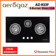 Aerogaz AZ-933F 3-Burner Glass Hob