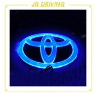 JD TOYOTA LOGO LED Car Badge Emblems Front Rear Bumper Logo For Toyota Camry Corolla Vios Yaris High