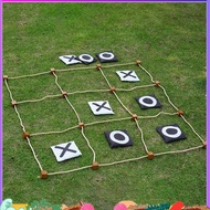 Giant Tic -Tac -Toe Outdoor Game Instant Setup, No Assembly Bean-Bag Toss Games Set,Giant - for Adul