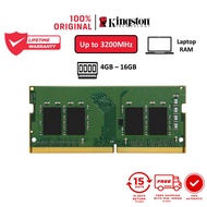 Kingston Value RAM SODIMM DDR4 3200Mhz Laptop Notebook Value Ram Memory (4GB/8GB/16GB/32GB)
