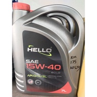 HELLO DIESEL ENGINE OIL SAE 15W40 7L