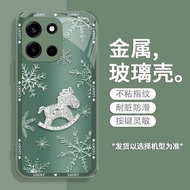 Suitable for OnePlus Turbo6 Phone Case New Style Snowflake Horse Street Wear OnePlus Turbo6V Fashion