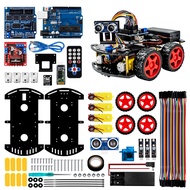 LAFVIN Arduino Smart Robot Car Kit with Tutorial for UNO R3 Project, Support Bluetooth Connection APP Control