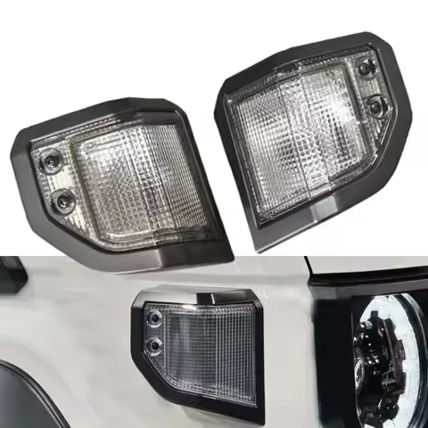 2pcs For Toyota Land Cruiser 70 Series LC70 LC76 LC78 LC79 Facelift 2024 2025 2026 Front Corner Sign