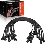 A-Premium 9PCS Spark Plug Wires Compatible with Jeep Cherokee 1975-1983, CJ5, CJ6, CJ7, J10, J20, Gr