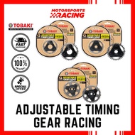 VF3I (34T) TOBAKI RACING ADJUSTABLE TIMING GEAR ADJ ADJUST SYM VF3 VF 3I TAHAN LAMA KUALITI BAGUS