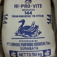 PPC Pakan bebek petelur konsentrat cp 144 Charoen Pokphand 50kg pur