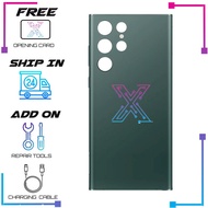 Back Cover For Samsung S22 Ultra S908E Battery Cover Back Panel Back Door Housing Casing Replacement