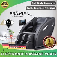 Electronic Massage chair touch screen display  Remote control Kerusi urut badan rumah Healthy home furniture