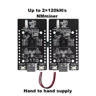 NM-Bot-Chain NMMiner Lucky BTC Solo Lottery Miner 120KH/S Higher Nerdminer V2 ESP32S3 Chain One By O