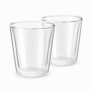 Breville the Latte Duo™ 200ml The 200ml Latte Duo Bodum Glasses Double Wall Glasses 2 Pack
