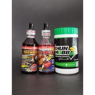 Feeding Set (Growth Hormone + Growth For Red Water + Khun Mob Ubon) Vitamin Supplement Fighting Cock