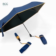 BGG Black UV Coating Auto Umbrella Automatic Sun Protection 1 Rain Curve (AT0065)