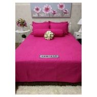 Cadar / bedsheet queen / super queen patchwork embroidery 6 in 1