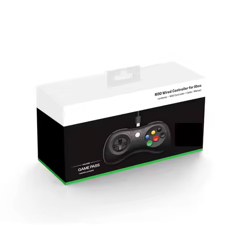 M30 Wired Controller for Xbox Series X|S, Xbox One, and Windows with 6-Button Layout - Officially Li