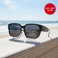 Fashionable Fit Over Sunglasses Large Size to Wear Over Myopia Glasses