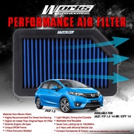 HONDA JAZZ/FIT 1.5 2014+, HONDA CITY 1.5 2014+ - DROP I  AIR FILTER HIGH PERFORMANCE - WORKS ENGINEE