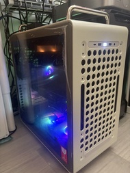 酷碼 Cooler Master - QUBE 540方塊機/ 32G-RAM/ AQC107獨立萬兆10G網卡/ AMD FirePro W7000專業顯卡/ 內置4.25T儲存/ 酷碼金牌850W