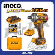 INGCO ชุดบล็อคไขควง แบต 2 Ah 2 ก้อน CIRLI2028