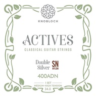 TALI GITAR KLASIK KNOBLOCH 400ADN (KNOBLOCH 400ADN MEDIUM HIGH TENSION - CLASSICAL GUITAR STRINGS)