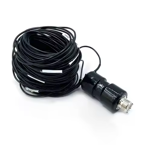 5-50MHz HF Horizontal Dipole Antenna Portable Ham Radio Shortwave Antenna Pocket HF Antenna for Radi