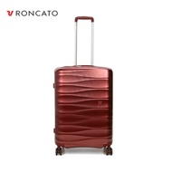 Roncato Stellar DLX PC ABS Hard Case Expandable Anti-Tampering Zipper Spinner Case Travel Luggage Ba