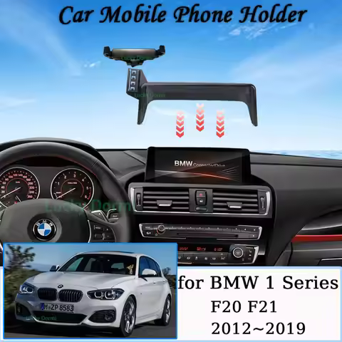 Car Mount for BMW 1 Series F20 F21 2012~2019 New MagSafe Magnetic Mobile Phone Holder Bracket Gravit
