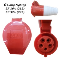 Industrial 5F 16A/32A, Plug - Socket