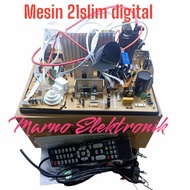MESIN 21 SLIM DIGITAL TV MACHINE PART 21SLIM DIGITAL CRT TV MACHINE