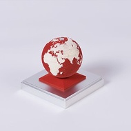 2024 3D 立體紙雕地球日曆【英文國際通用版】中國紅 - 順豐空運