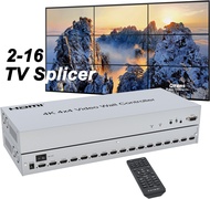 4K 4x4 HDMI Video Wall Controller Multi Screens Processor 2x5 1x3 1x4 1x5 2x2 2x3 2x4 4x2 3x2 3x3 3x4 3x5 TV Wall Video Splicer
