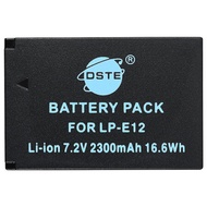 Dste Canon lp-e12 is suitable for battery backup of EOS M 2 micro single 100D SLR camera