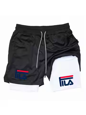 2026 Summer Sports Shorts 2-in-1 Gym Running Shorts Slow Running Casual Sportswear Fitness Double La