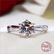 JDK Platinum Ring Pt950 Plated with 925 Sterling Silver for Women
