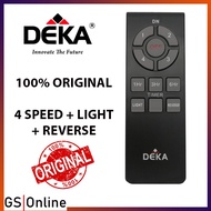 ORIGIANL DEKA CEILING FAN REMOTE CONTROL WITH 4 SPEED, REVERSE AND LIGHT BUTTON