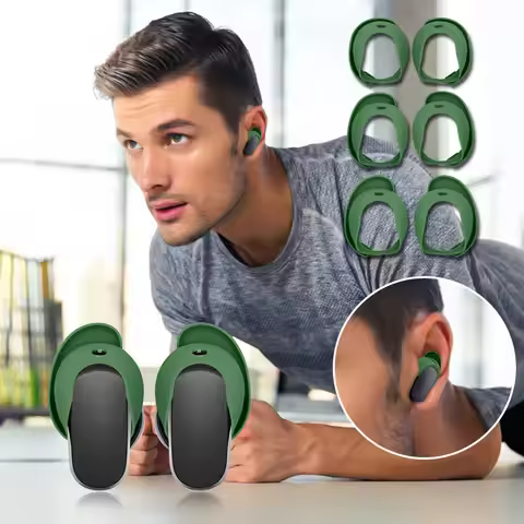 3 Pairs Silicone Ear Tips Covers Ear Bud Tips Sport Wingtip for Bose QuietComfort Ultra Earbuds for 